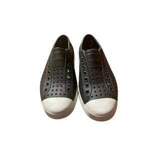 Black Jefferson native shoes size mens 5 Womens 7 slip on comfort water shoes